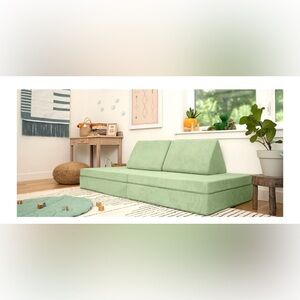 Nugget Couch Cover - Bamboo, EUC